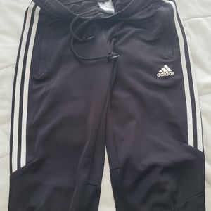 Women's black Adidas joggers size small